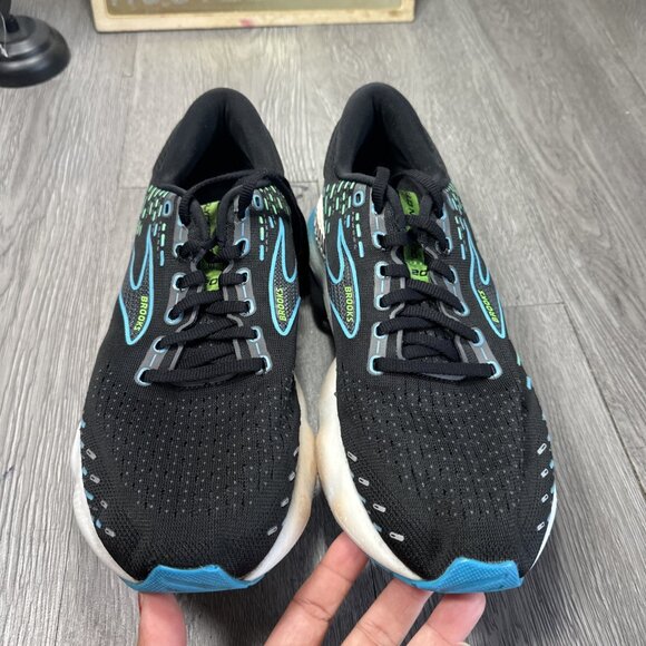 Brooks Glycerin GTS 20 Men\'s Size 9.5 D (Medium) Running Shoes Black Blue main image 8